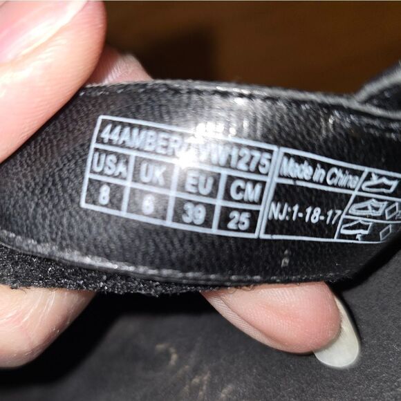 Vionic Amber Black Slingback Sandals Womans Size 8 - Picture 8 of 8